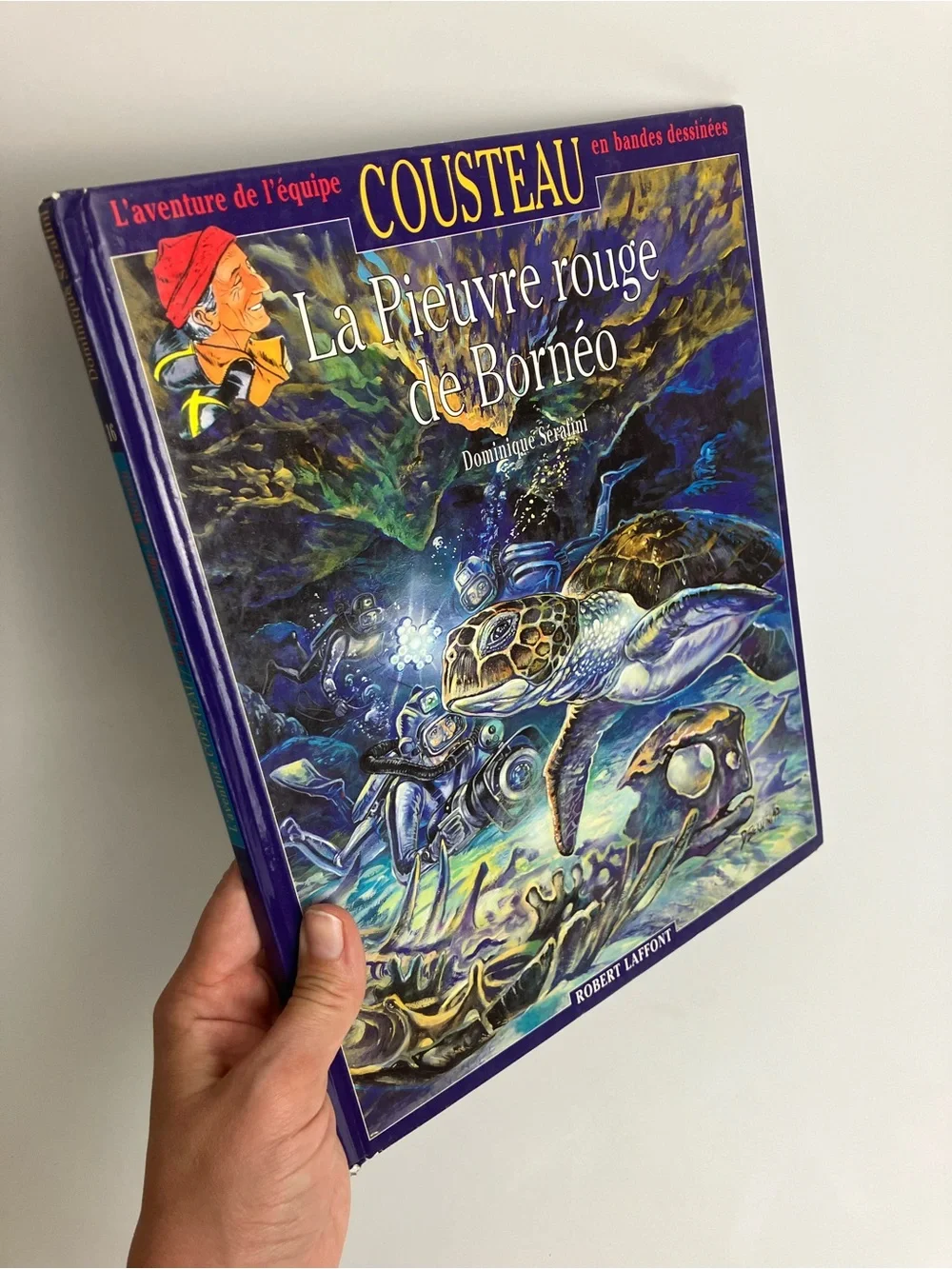 1997 La pieuvre rouge de Bornéo L'Aventure de l'équipe Cousteau en BD Livre Rare - Picture 17 of 17